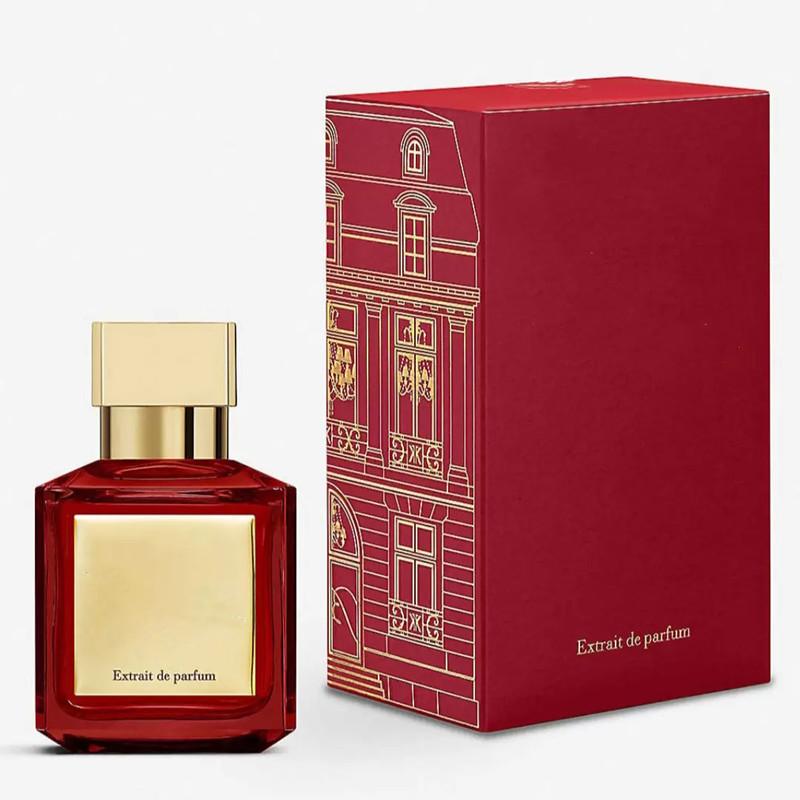 

Top selling lasting fresh fragrance Maison baccarat Rouge 540 Extrait de Parfum Neutral Oriental Floral 70ML EDP fast free delivery