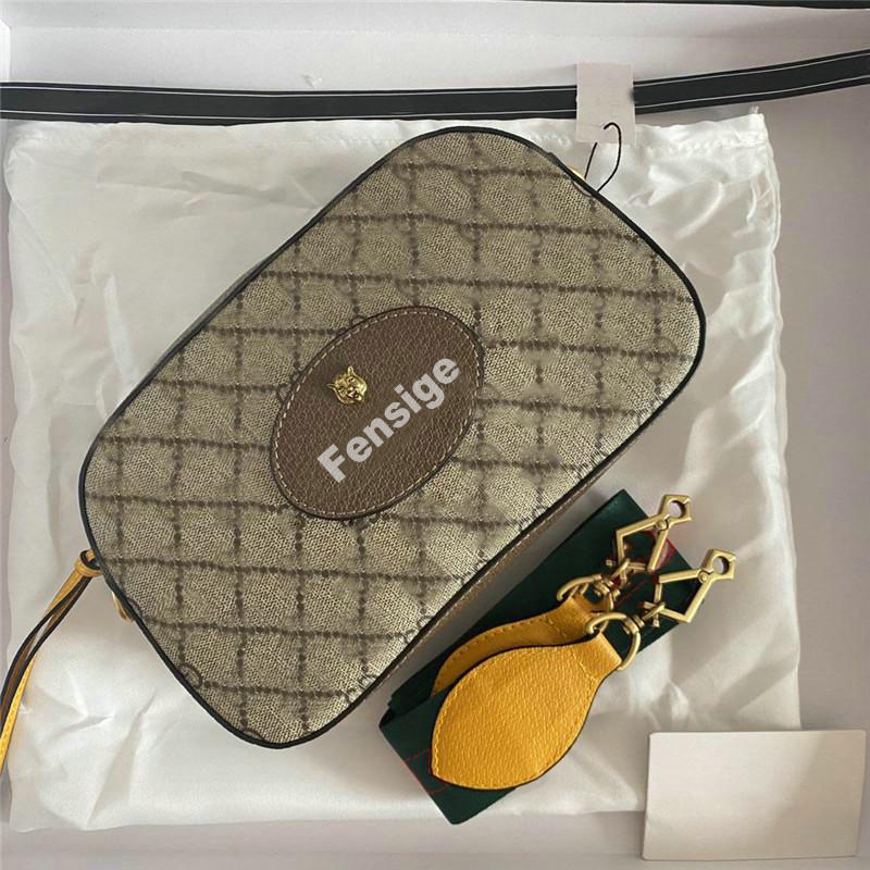 

Designer Luxury Ophidia Tiger Beige Brown Micro 476466 Crossbody Bag GRID MessageTotes Shopping Womens Canvas Handbag Cross Body Purses
