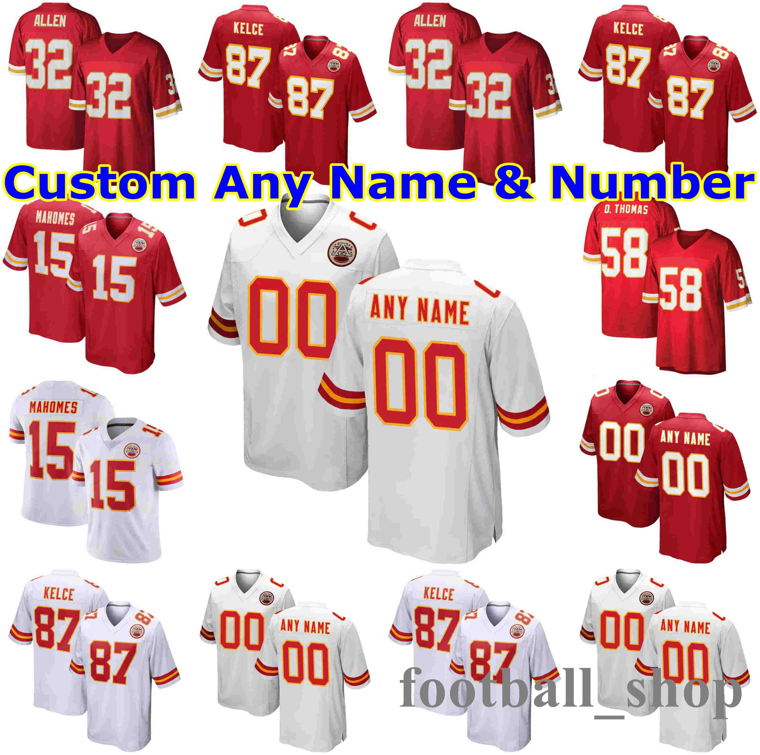 

Kansas City Chiefs American Football Jerseys Mike Hughes Jersey Remmers Nick Allegretti Bolton Keizer Noah Gray Omari Cobb Orlando Brown Jr. Custom Stitched, As photo