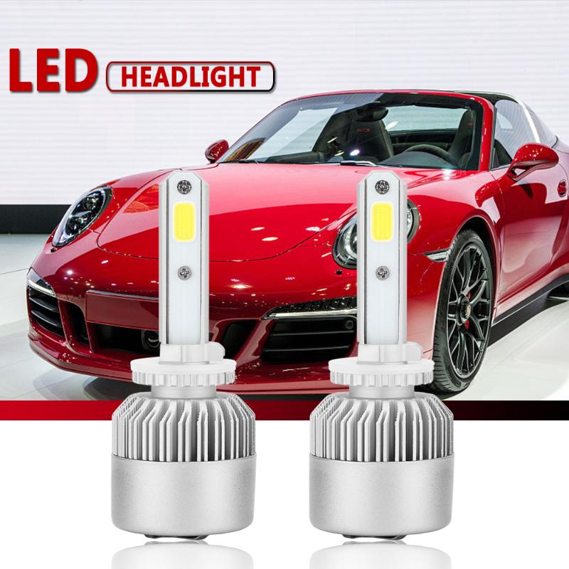 

Car Headlights 2PCS LED Headlight Bulbs 880 881 H1 H3 H7 H4 H11 H13 9004 9005 9006 9007 6000k Fo G Light 9V To 36V Lamp 4000LM