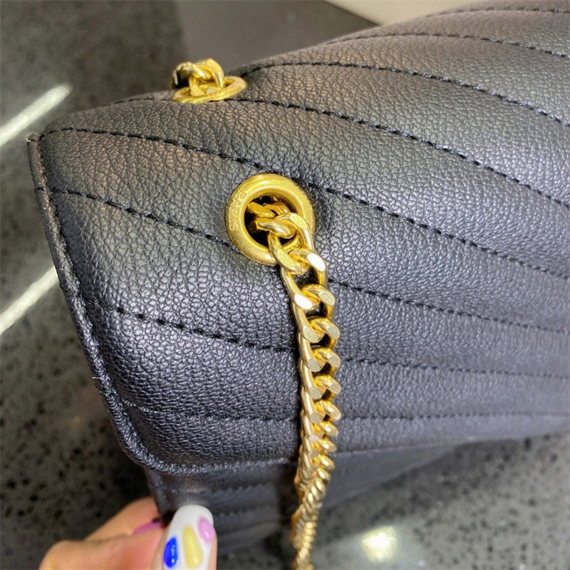 

ENVELOPE Shoulder Bag Golden Chain Cross Body Bags Genuine Cowhide Fanny Pack Luxury Lady Purse Classic Messenger Brand Womens Wallets Shopping M03, Extra fee(not sale)