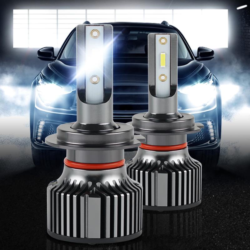 

Car Headlights BEVINSEE LED Headlight H7 6000K For ATV UTV UTB Truck Motorcycle SUV Off-road DC 12V-24V Hi Low Beam 1000LM Pair