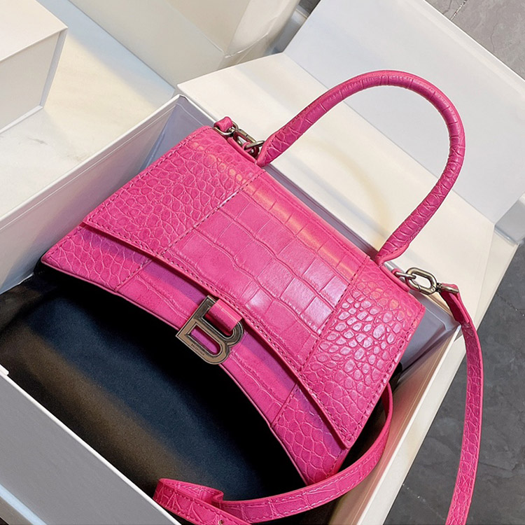 

women classic handbag HOURGLASS Messenger Bags girls crossbody bag size 23cm Designer purses with long strap many colors, Box/not sold separately