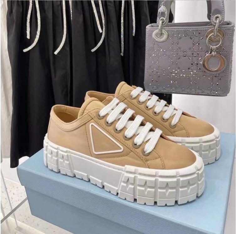 

Canvas Leather Platforms Shoes Women Chunky Sneakers Fashion Shoes Women Choussure Femme Designer Shoes Women Luxury Brand, Black