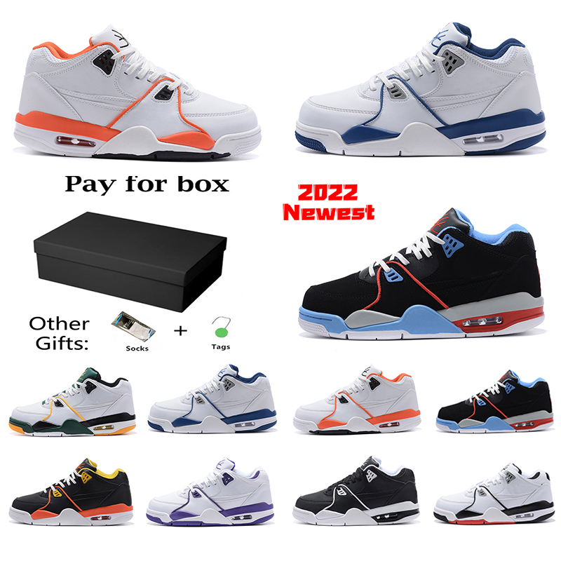 

2022 new Flight 89 mens running shoes Court purple Raygun Black white oreo Rucker Park True Blue red yellow men sports sneakers outdoor jogging walking With box 40-45, Item#2