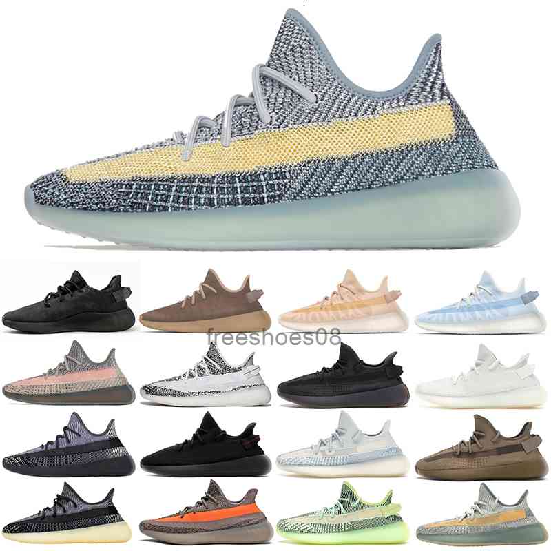 

Running Shoes Mono Ice Clay Black Mist Static Reflective Ash Blue Pearl Bred Zyon Mens Womens Trainers Sports Sneakers Size 36-48, #3 ash stone