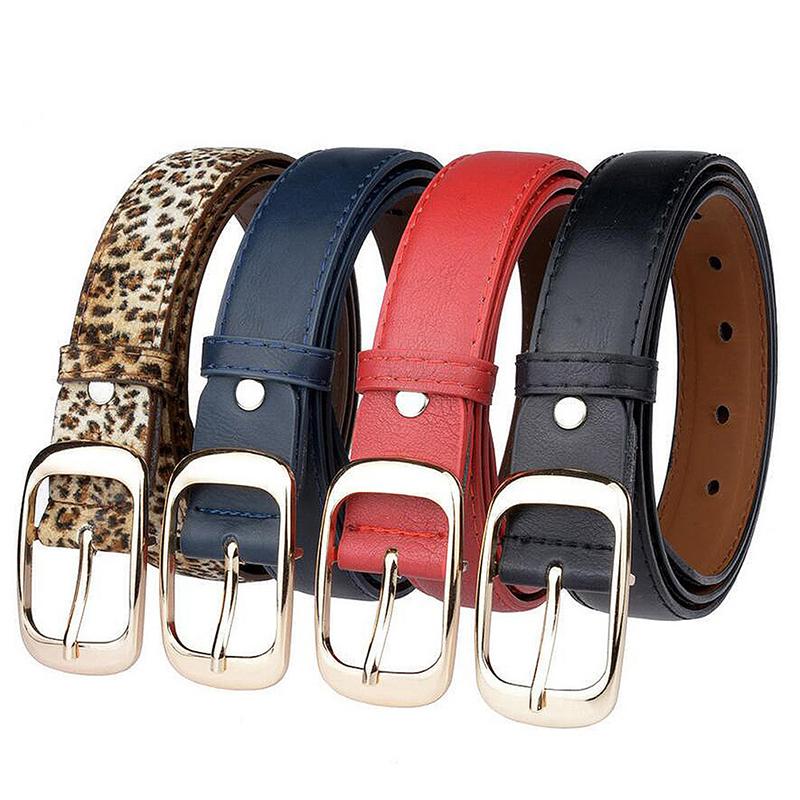 

Belts Designer For Women 2021 Fashion Female Belt Brand Ladies Faux Leather Metal Buckle Straps Girls Accessories, White