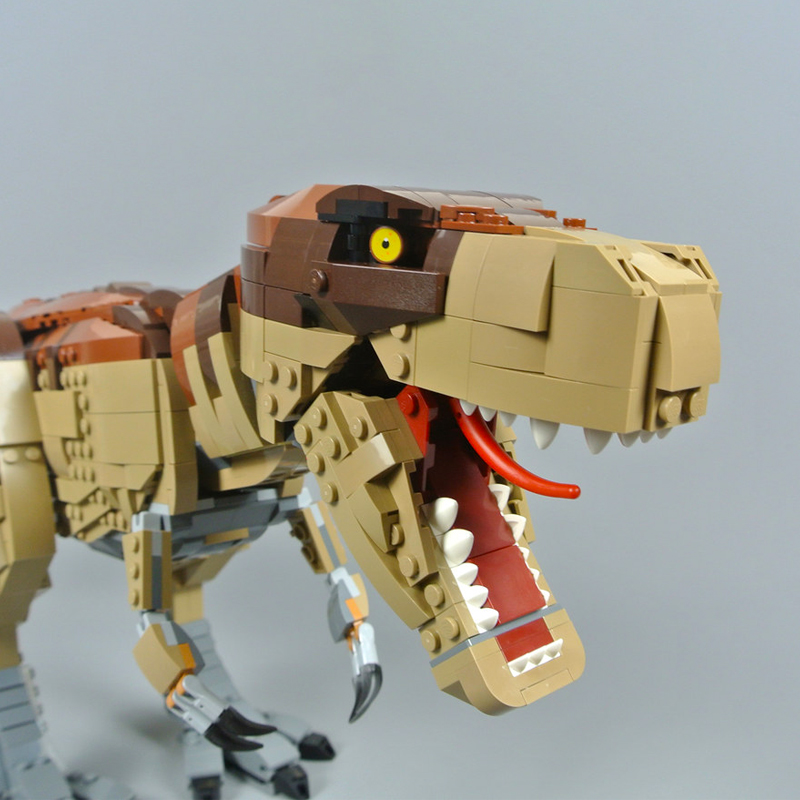 

NEW 11338 Jurassic Movie Series Jurassic Park T. Rex Rampage 3156Pcs Bricks Model Building Kits Blocks Compatible Technic 75936