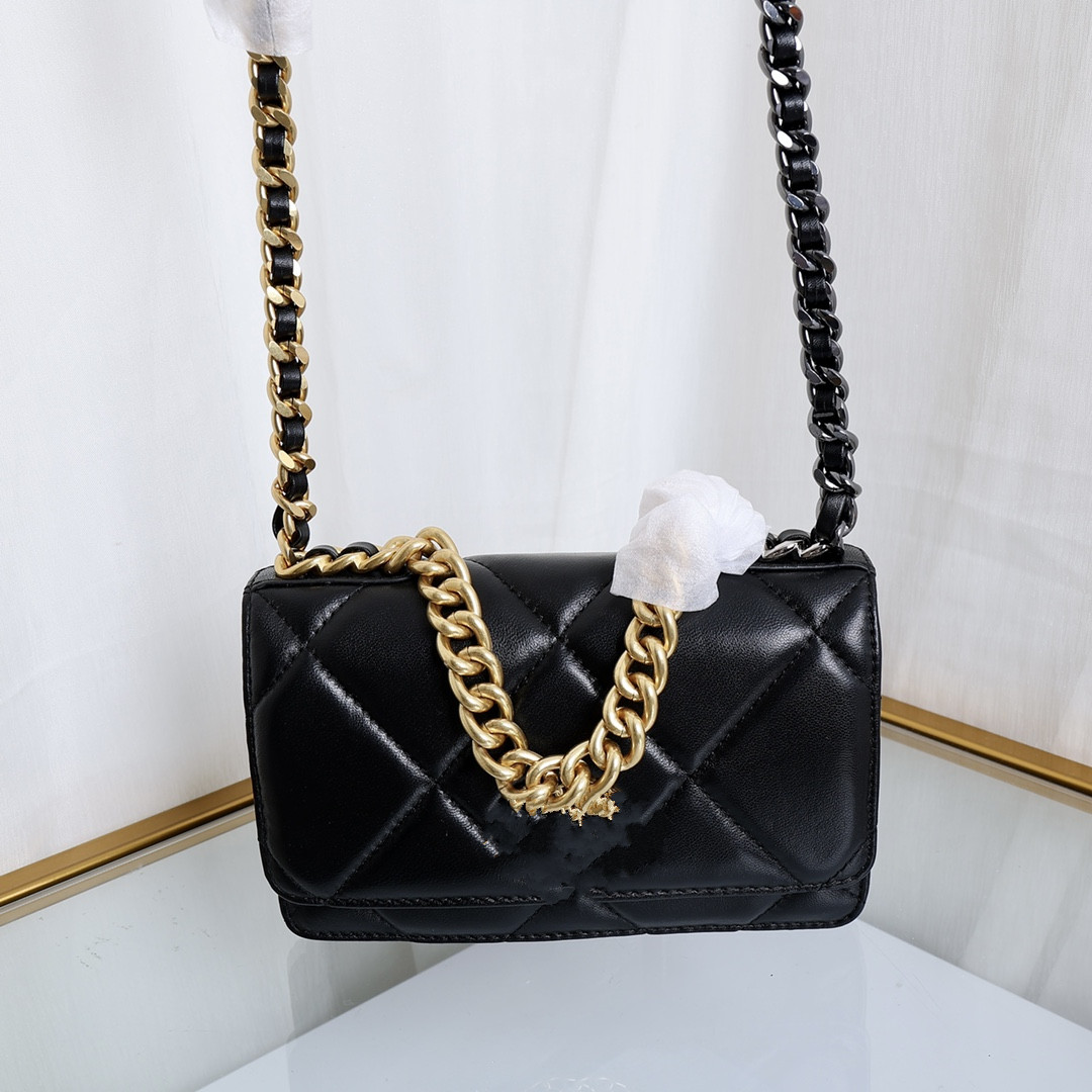 

High-brand leather quality ladies shoulder bag designer design handbag CC, For shipping