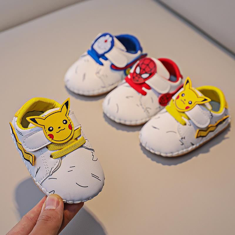 

Spring Autumn Baby Soft Sole Toe Protection Function Shoes 0-2 Years Old Toddler First Walkers