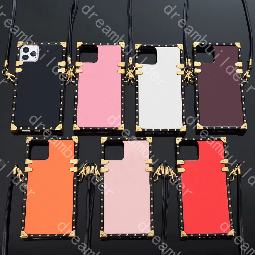 

Top Fashion Phone Cases for iPhone 14 Pro Max 12 13 13Pro mini 11 XR XSMax 7 8P PU leather shell Samsung Case S21 S20 PLUS NOTE 20P, Red