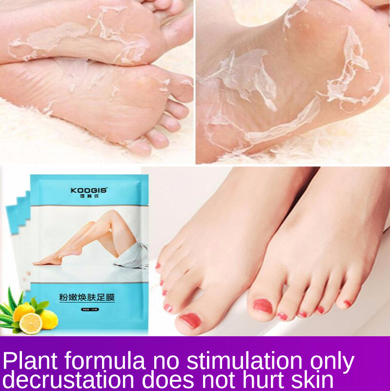 

Foot Peel Mask , Exfoliator Peel Off Calluses Dead Skin Callus Remover,Baby Soft Smooth Touch Feet-Men Women