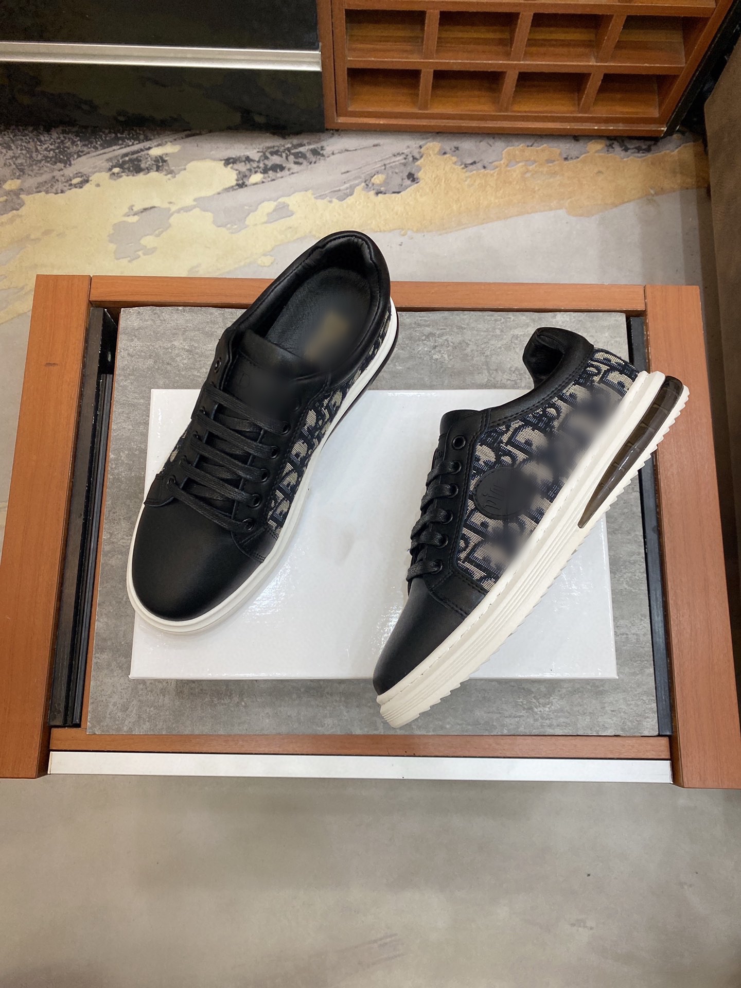 

2021 casual men designer shoes flat letter printed Luxury Mens shoe sneakers sports trainers streetwear, Black