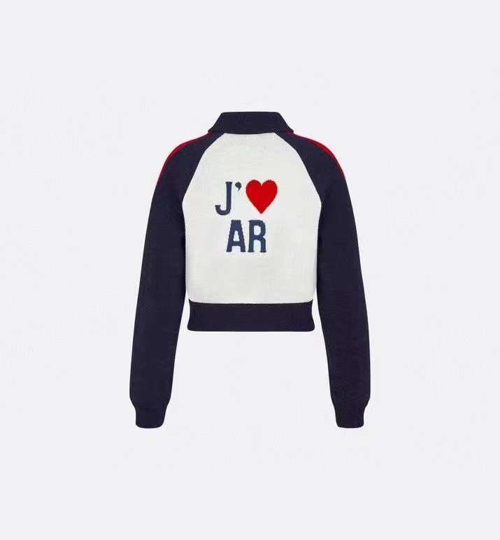 

21ss womens knitted sweater Baseball jacket with high-end custom female clothing sweatershirts designer coat  size, White