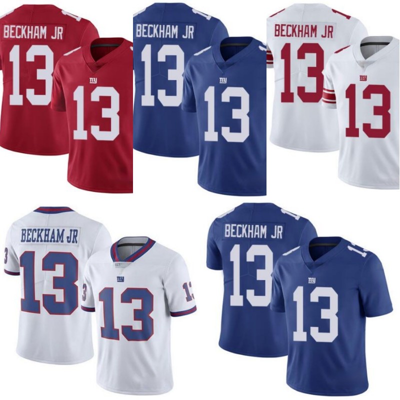 

New York Giants Men #13 Odell Beckham Jr Women Youth Jersey, Black;red