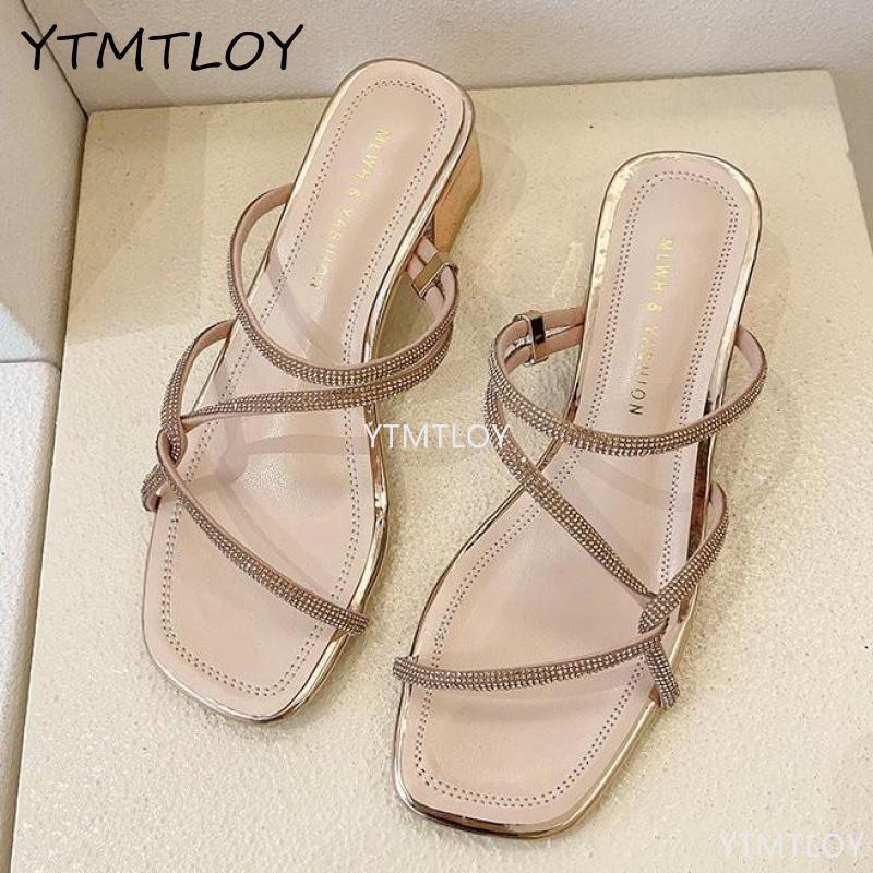 

Sexy Peep Toe High Heels Women Pumps Summer Wedding Party Sandals Beach Slippers Zapatillas Mujer Casa, Black