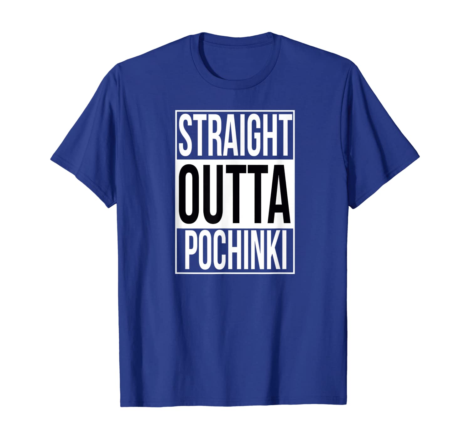 

straight outta pochinki shirt, White;black