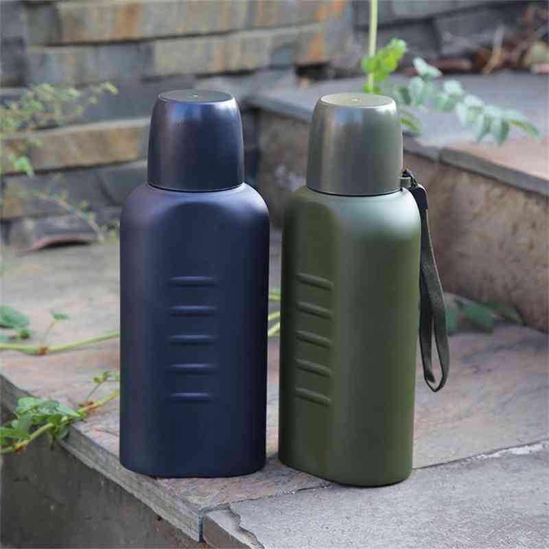 

Unit distribution 304 stainless steel outdoor sports cup insulated flat kettle