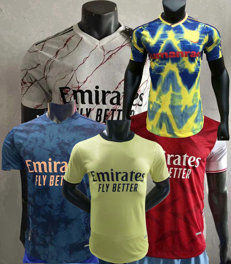 

Player version Arsen soccer jersey gunners ODEGAARD THOMAS PEPE SAKA TIERNEY HENRY WILLIAN SMITH ROWE 2021 2022 home away 3rd 424 football tight shirts, Away player