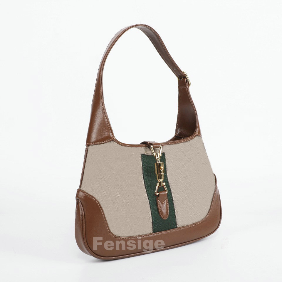 

Jackie 1961 hobo Underarm mini bag beige Women Luxurys Designers Shoulder Bags Tote Purses Crossbody womens handbag 19cm 28cm, #3