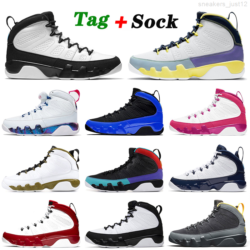 

Jumpman 9 9s Mens Basketball Shoes IX University Blue Womens Change The World Black Orange Gym Red Space Jam Trainers Retro Sports Shoe