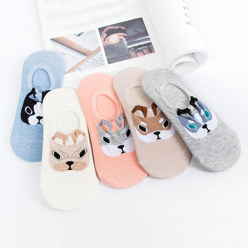 

Socks & Hosiery Cute Cartoon Printed For Women's Fuzzy Winter Warm Soft Slipper Home Sleeping Calcetines Mujer #B, Black;white