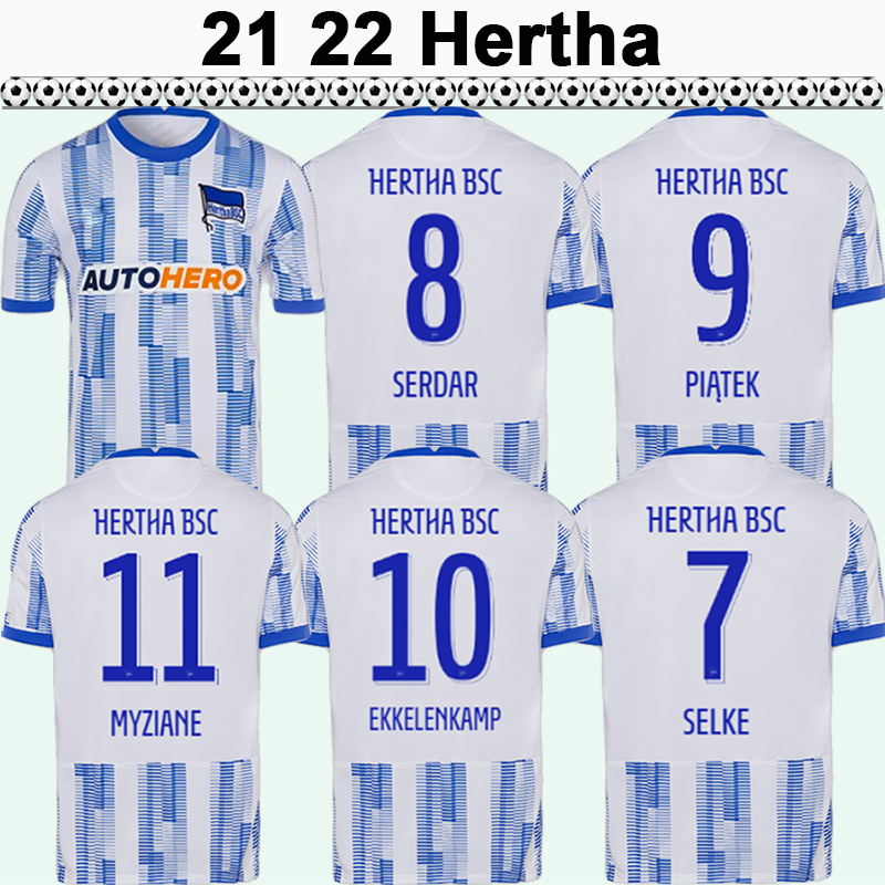 

22 23 Hertha PIATEK TOUSART BOYATA Mens Soccer Jerseys SERDAR SELKE DARIDA STARK Home Football Shirts Short Sleeve, Qm9431 22 23 home bundesli.. patch
