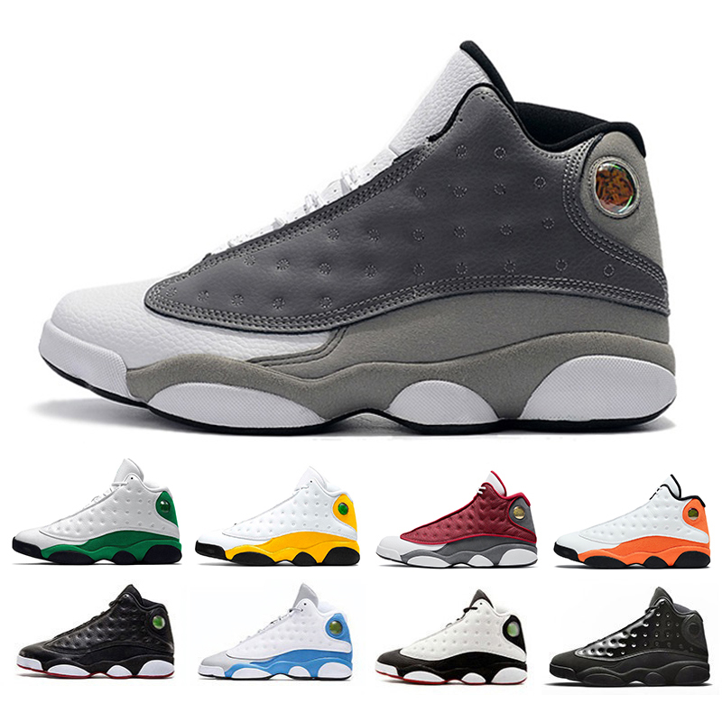 

Jumpman 13 13s mens basketball shoes sneakers Houndstooth Atmosphere Grey Singles Day Reverse He Got Game Red Flint Court Purple men women trainers sports shoe, Pay for box