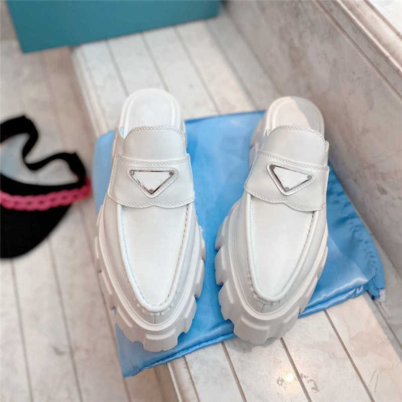 

Designer Shoes Quality Leather Loafers Fashion Dress Shoe Social Chunky Sneakers Pointed Platform Mules Triangle Sneaker Lo