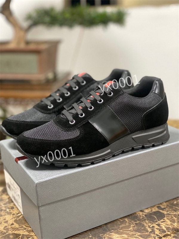 

2022 Top Quality boots MenS Leather Suede Camo Camouflage Sneakers Studded Rockrunner P Casual Trainers Walking Shoes 39-46, 04