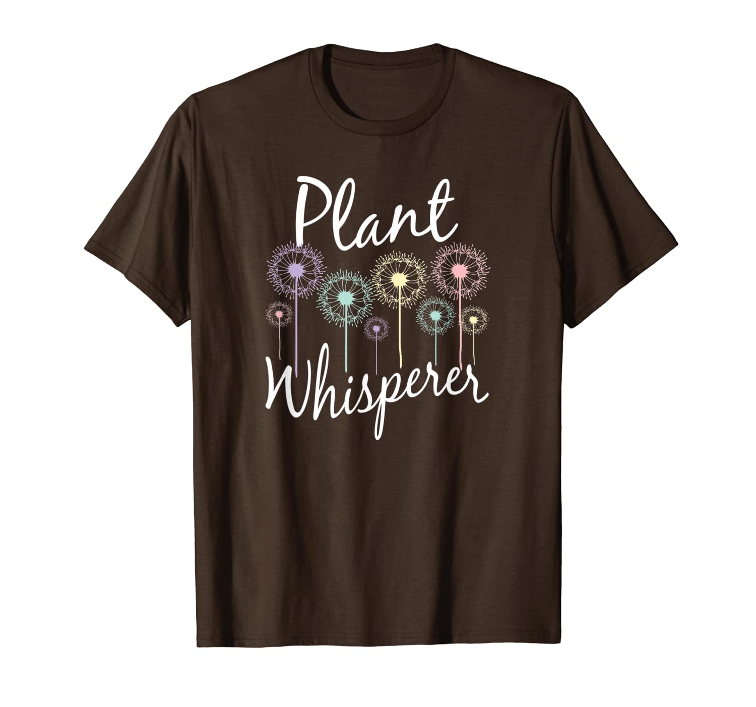 

plant whisperer gardeners gardening botanical horticulture t-shirt, White;black