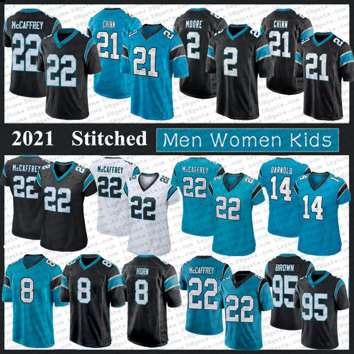 

Custom 21 Jeremy Chinn 22 Christian McCaffrey 2 DJ Moore Football Jerseys Mens Women Kids 8 Jaycee Horn 14 Sam Darnold 53 Brian Burn Derrick Brown Terrace Marshall Jr, My store(lzyhome)