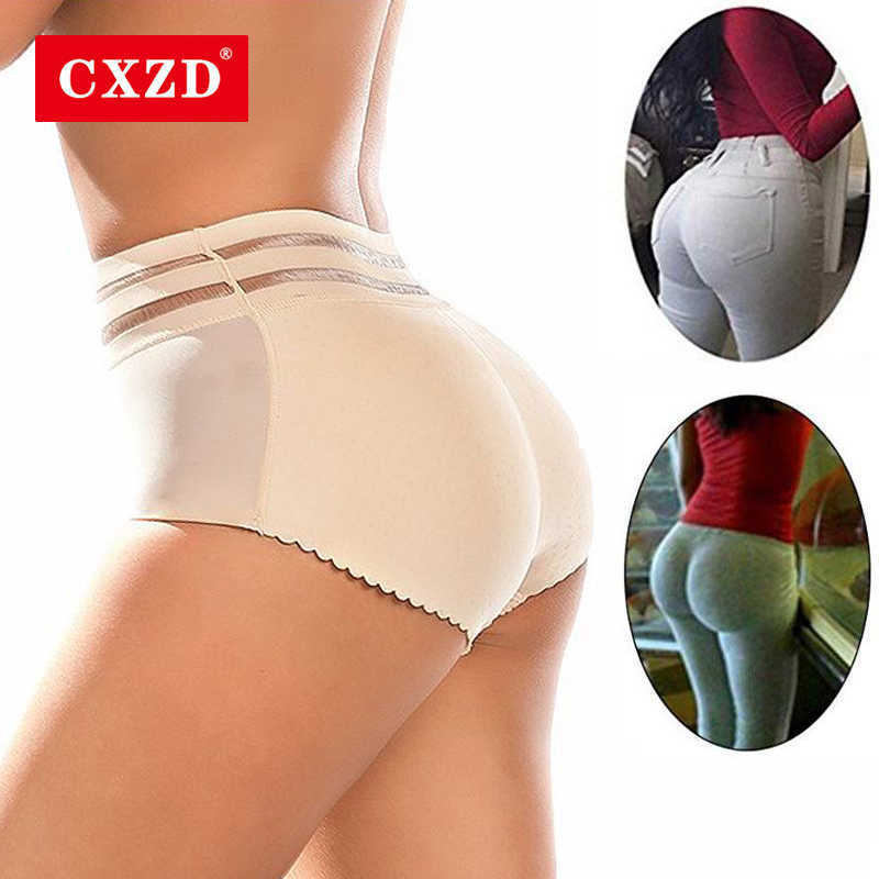 

CXZD Women and Hip Enhancer Booty Padded Underwear Panties Body Shaper Seamless Butt Lifter Panty Boyshorts Shapewear, Beige