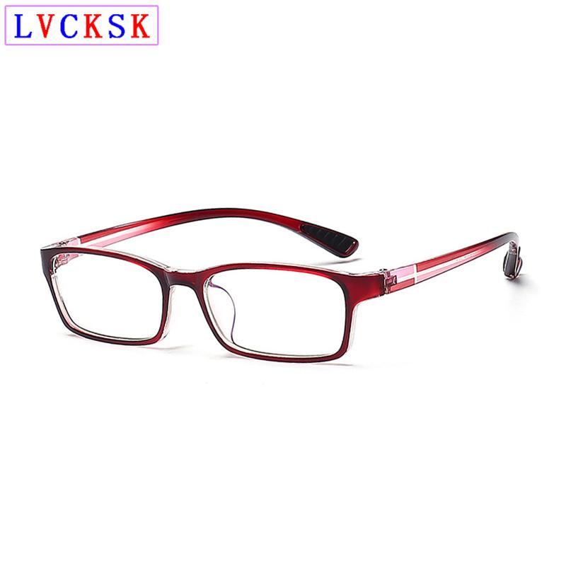 

Fashion Sunglasses Frames Men Rectangle Transparent Glasses Frame Women Simple Ultralight PC Clear Glass Eyegasses Myopia Reading L3
