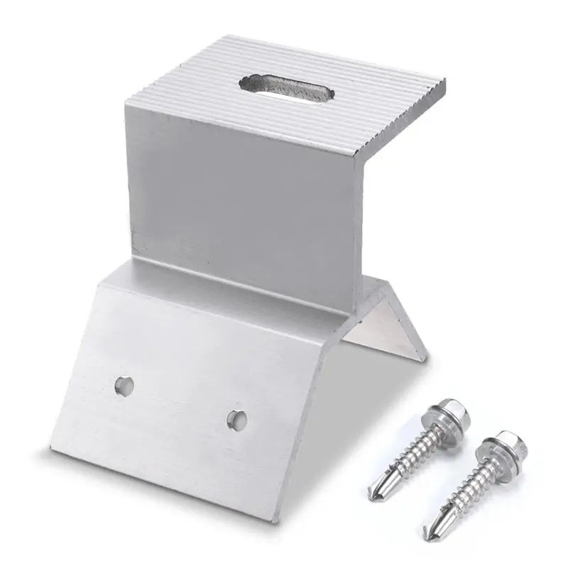 Photovoltaic Panel Mounting Bracket Solar For Roof BoatMost framed panels on the RV-image-686661160