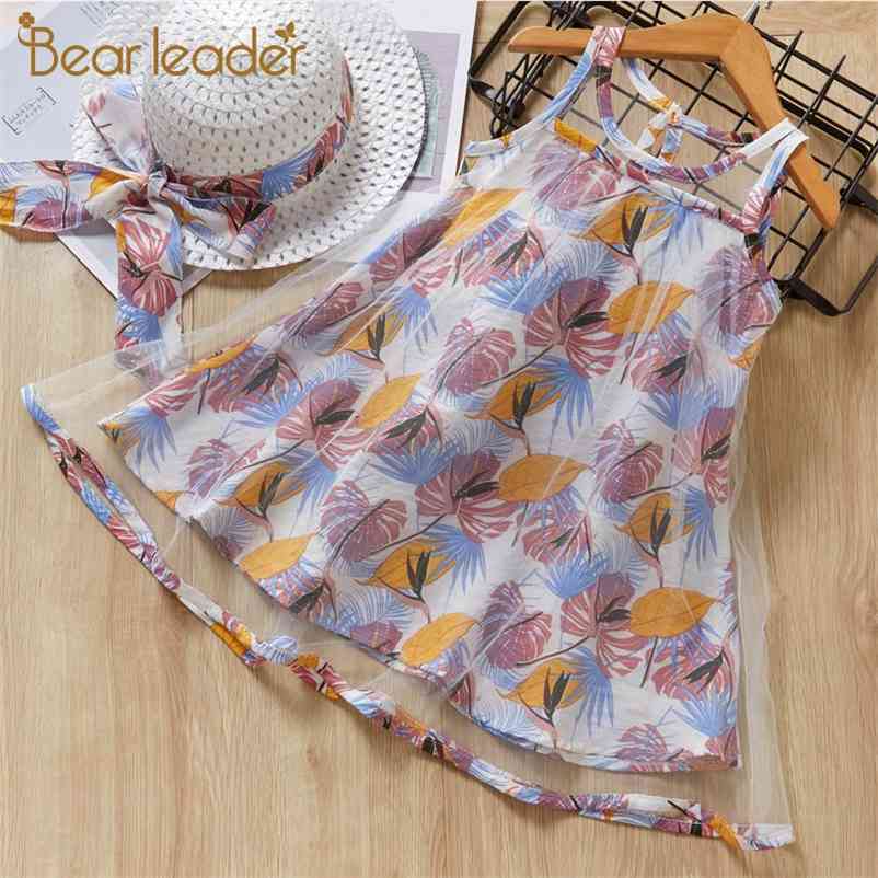 

Girls Dress Summer Vacation Children Costume Sleeveless Mesh Dresses for Girl 2-3 Years Princess Baby Outfits 210429, Ay269