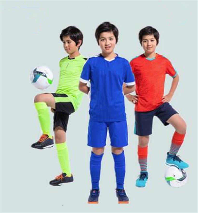 

kids shirt kit suitable men tracksuits children aged 2 13 boy customize uniforms, Gray