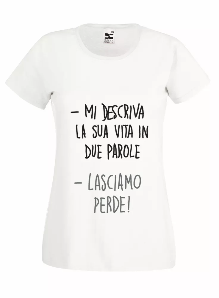 

Shirt written Spirit forget Fun T-Shirt Ladies 100% Cotton, Mainly pictures