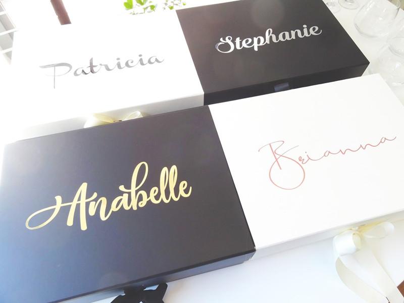 

Gift Wrap Box, Bridesmaid Proposal, Personalized Boxes, Wedding, Rose Gold Birthday Bachelorette Baby Shower Box