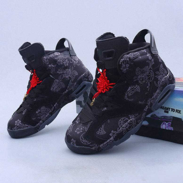 

Jumpman 6 New 6s WMNS Singles Day Shoes 2022 Mens Basketball Trainers Black Silk Chinese knot SD Outdoor Sports Size 13, Dark grey