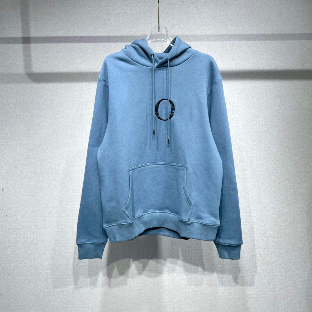 

21FW Autumn letter basketball three-dimensional pattern printed Hoodie men' women' Pullover and velvet US size sweater coat 0803, Black