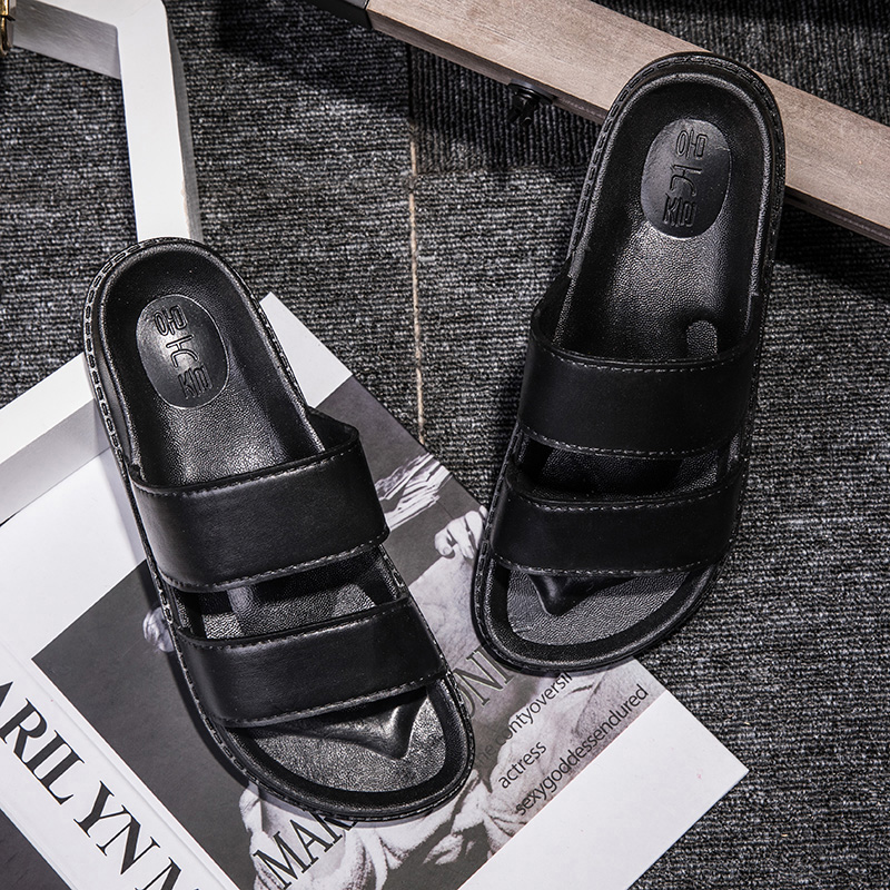 

Classic Men Hotsale Women Slippers Summer Sandals Scuffs black white Sandy beach shoes Flip Flops Lady Gentlemen flip-flops