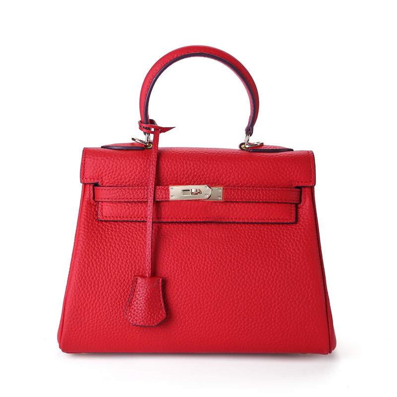 

2022 Luxurys Designers Bags Women Shoulder Designer Handbags Genuine Leather Crossbody Bag tote with gold logo Fashion Purses Match handbag wallet purse 25/28/32cm, Red