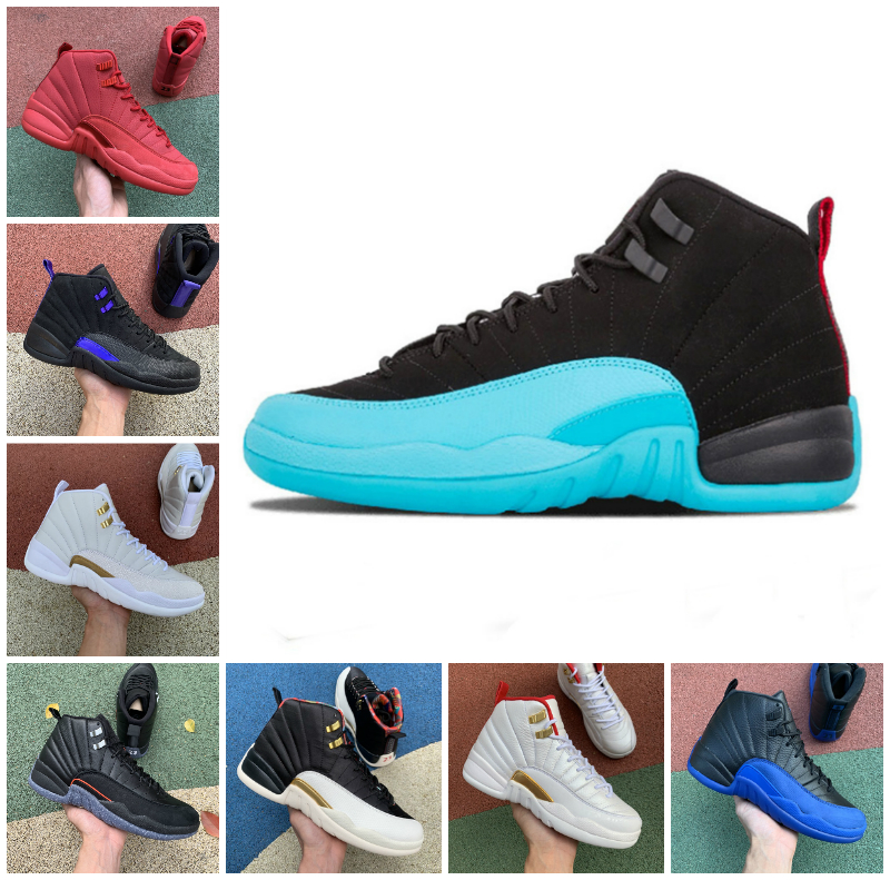 

2022 Jumpman 12s Mens Basketball Shoes 12 Gamma Blue Reverse Flu Game Royal Twist Utility Royalty Playoffs Easter Taxi Fiba OVO White Dark Concord Trainer Sneakers, Bubble package bag