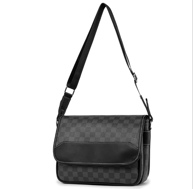 

Laptop Briefcases for Men Bag luxurys Business Messenger Artificial Leather Handbag Casual Shoulder Bags Man designer, Photo color