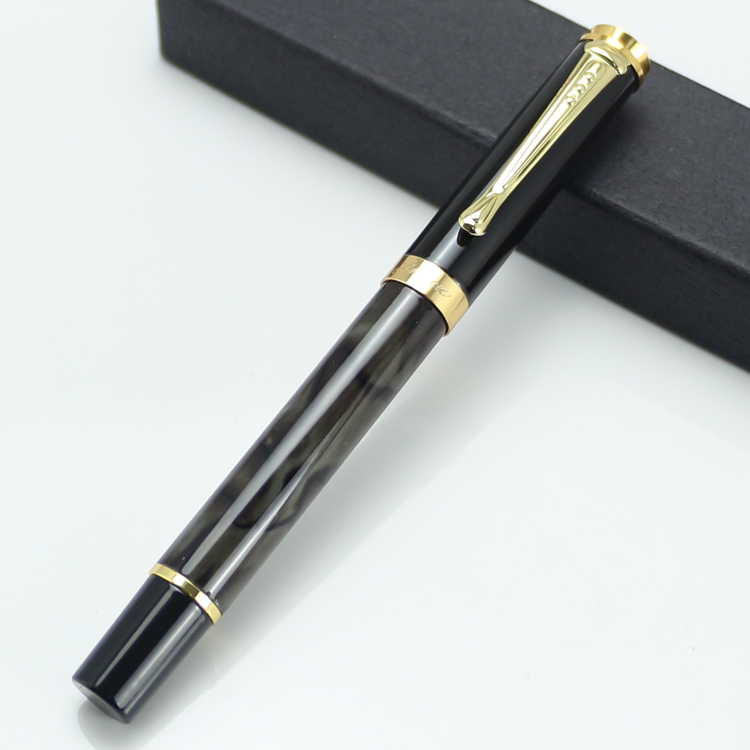 

JINHAO 500 DARK OLIVE GREEN GOLD TRIM 0.5mm medium nib Fountain Pen Stationery School&Office Supplies Writing student gifts