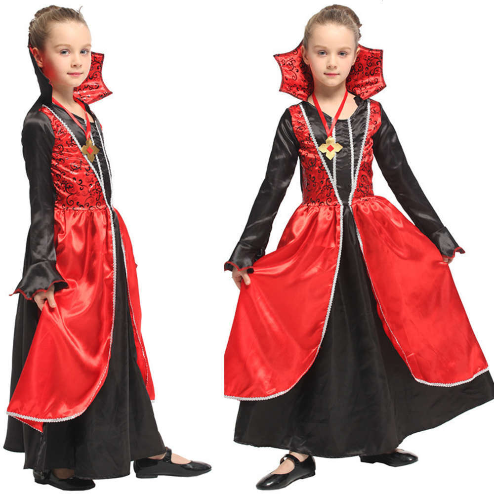 

Casual Dresses Children's Mask Dance g-0321 Witch costume vampire Princs Drs, Picture color