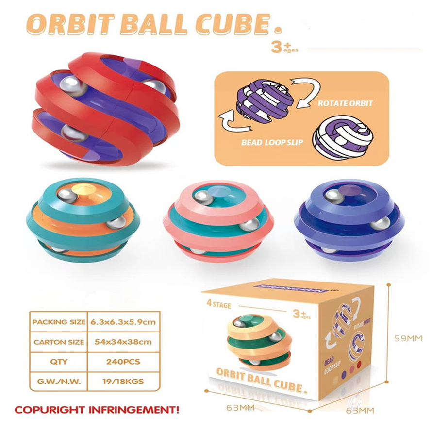 DHL Magic Fidget Cube Toy Magic Puzzle Rubik's Cubes Infinity Fidgets Spinner Marble Beans Stress and Anxiety Relief Depression for Kid Adul-image-716336811