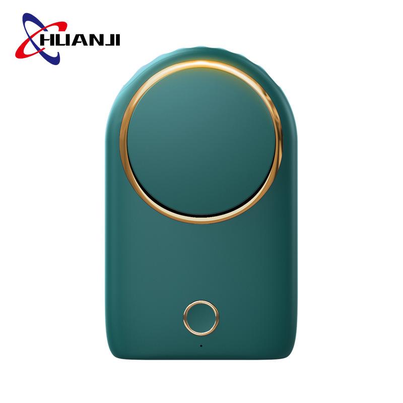 

Electric Fans HUANJI 2021 Multifunctional 1800mAh Large Capacity Usb Rechargeable Small Fan Mini Desktop Handheld Outdoor Lanyard A93