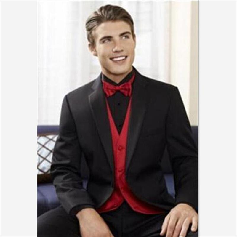

Men's Suits & Blazers 2021 Elegant Suit Latest Coat Pant Designs Black Red Wedding Slim Fit Groom Custom Blazer Prom 3 Piece, Navy